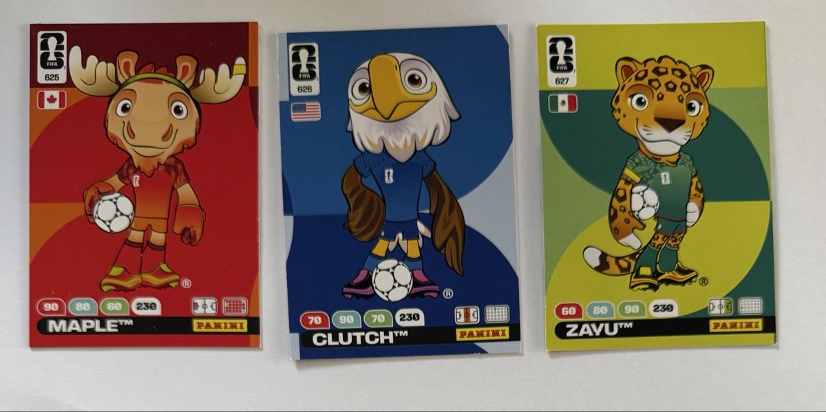 Panini Carte collezionabili: Panini Fifa Worldcup 2026 Mascot – Nuovo (secondo la descrizione) da Bern venduto da Miasmo7