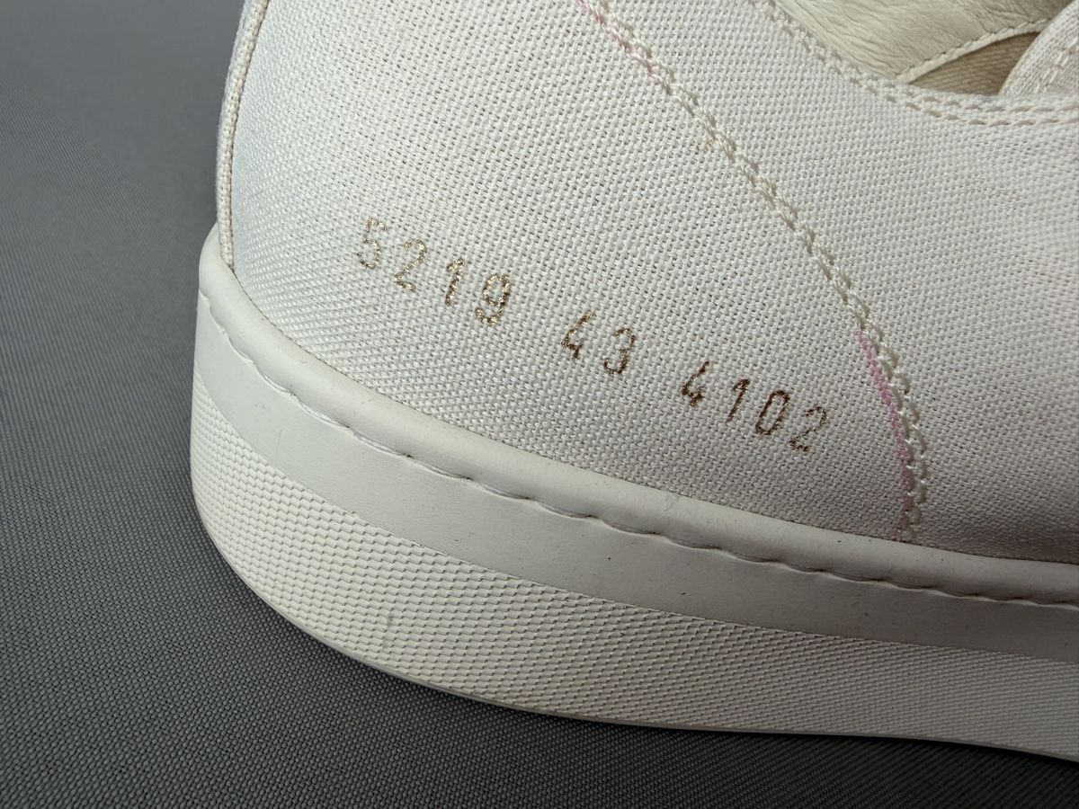 Chaussures hommes: Canvas-Sneakers COMMON PROJECTS gr 43 – D'occasion à St.Gallen par bubo2008 6