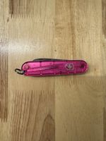 Taschenmesser Victorinox pink mit Säge gebrauchter Zustand