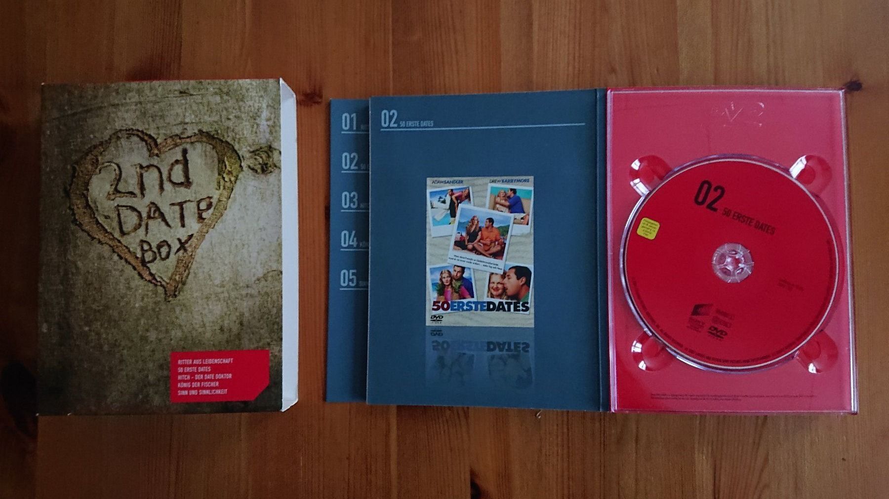 Tutti i DVDs: 5 Filme Box auf DVD 2ND DATE BOX – Usato da Wilderswil venduto da Exebub 6