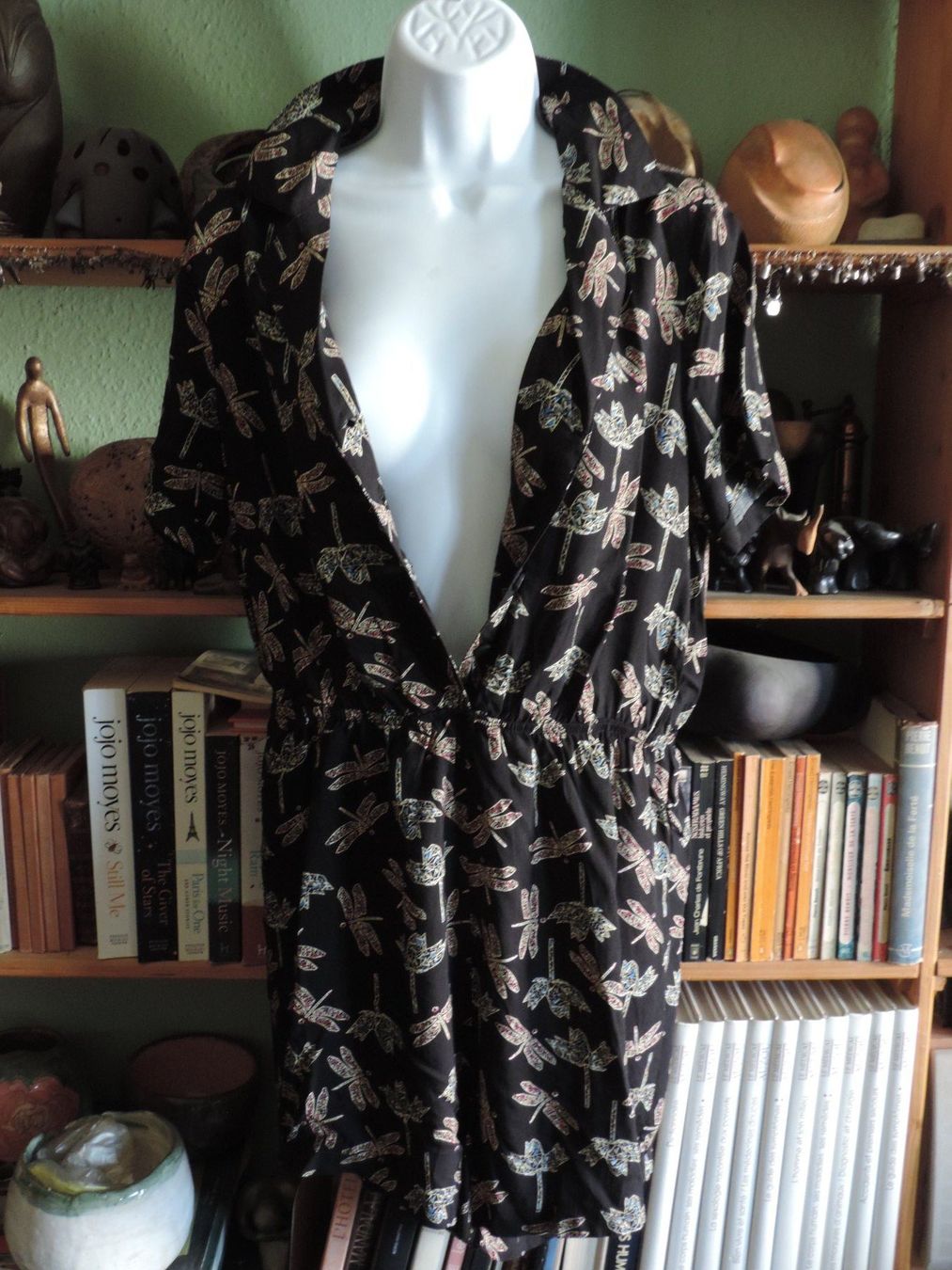 Jumpsuits: jumpsuit libellules noire – Gebraucht aus Genève von Axelle333 3