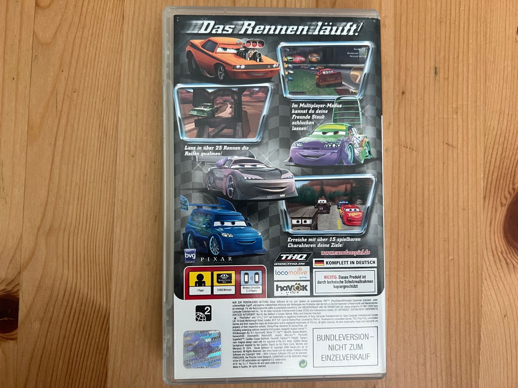 Sony Giochi: PSP Disney Pixar CARS – Usato da st.gallen venduto da SoCre75 2