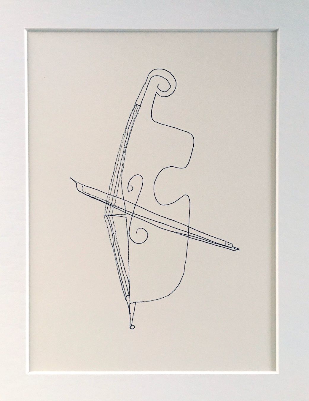 Grafica & Litografie: Paul Klee  "Geige und Bogen" Druck – Usato da Nennigkofen venduto da juhit 2