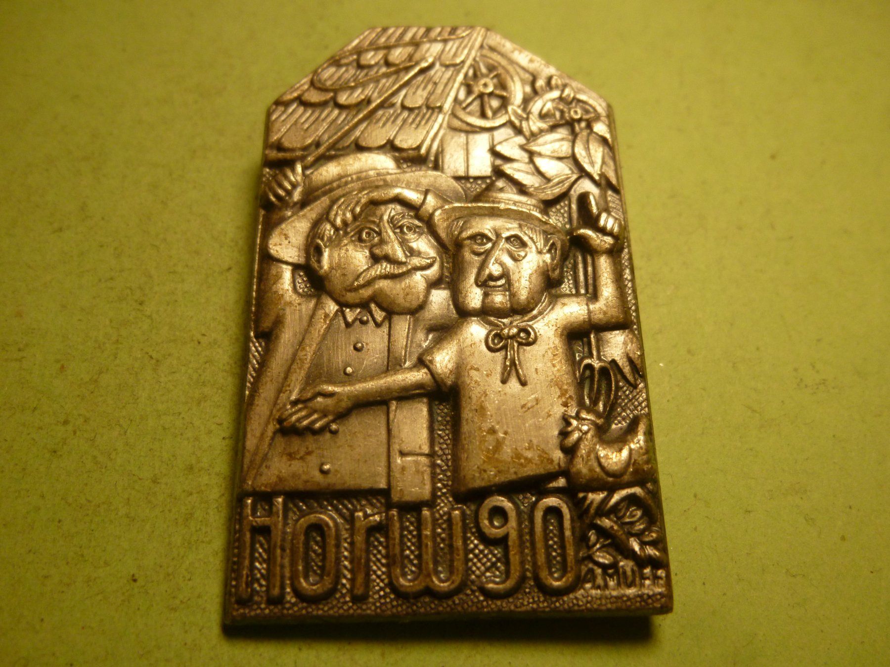 Plaketten & Abzeichen: HORW 1990 SILBER – Gebraucht aus Ried (Muotathal) von Mandarin02