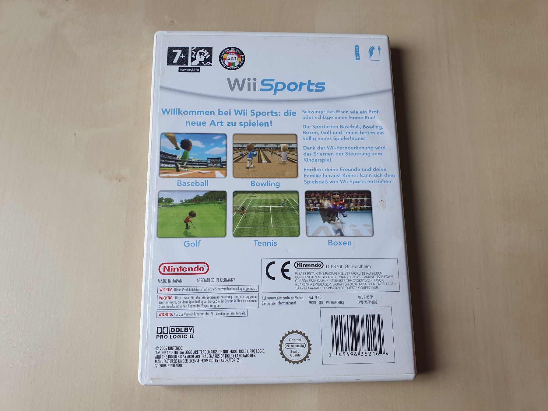 Nintendo Spiele: Wii Sports – Gebraucht aus Stansstad von collectorsshop 1