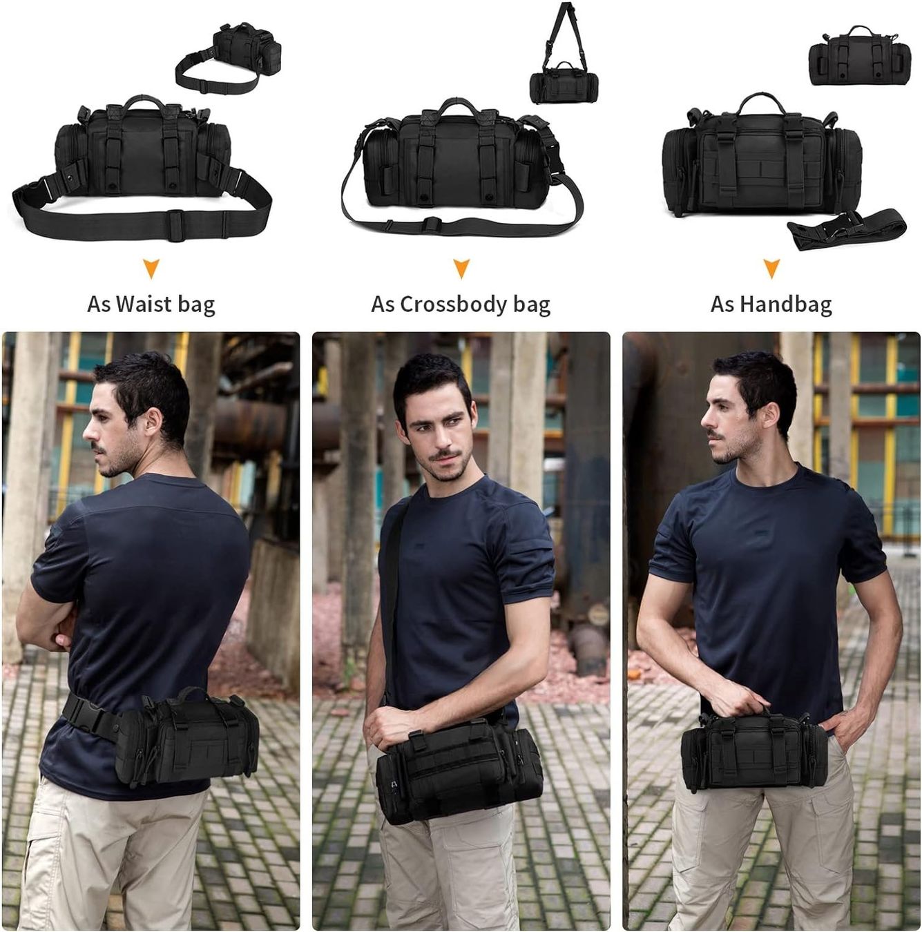 Borse: Outdoor Taktische Multifunktion Tasche – Nuovo e nell'imballaggio originale da Châtelaine venduto da topshop.switzerland 3