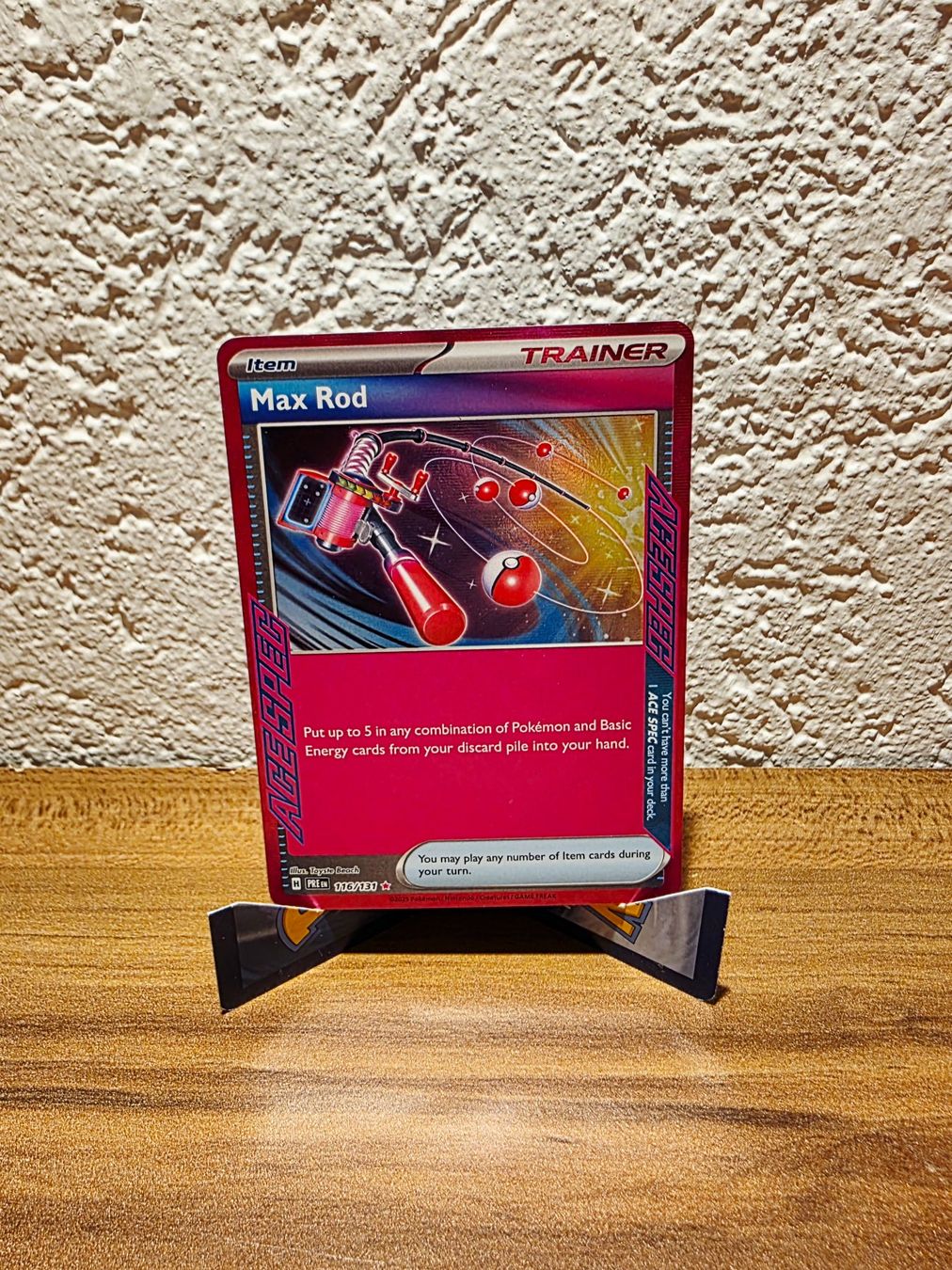 Pokémon Carte collezionabili: Max Rod Ace-Spec 116/131 Prismatic Evolutions – Nuovo (secondo la descrizione) da Turin (Salins) venduto da Meeelll01