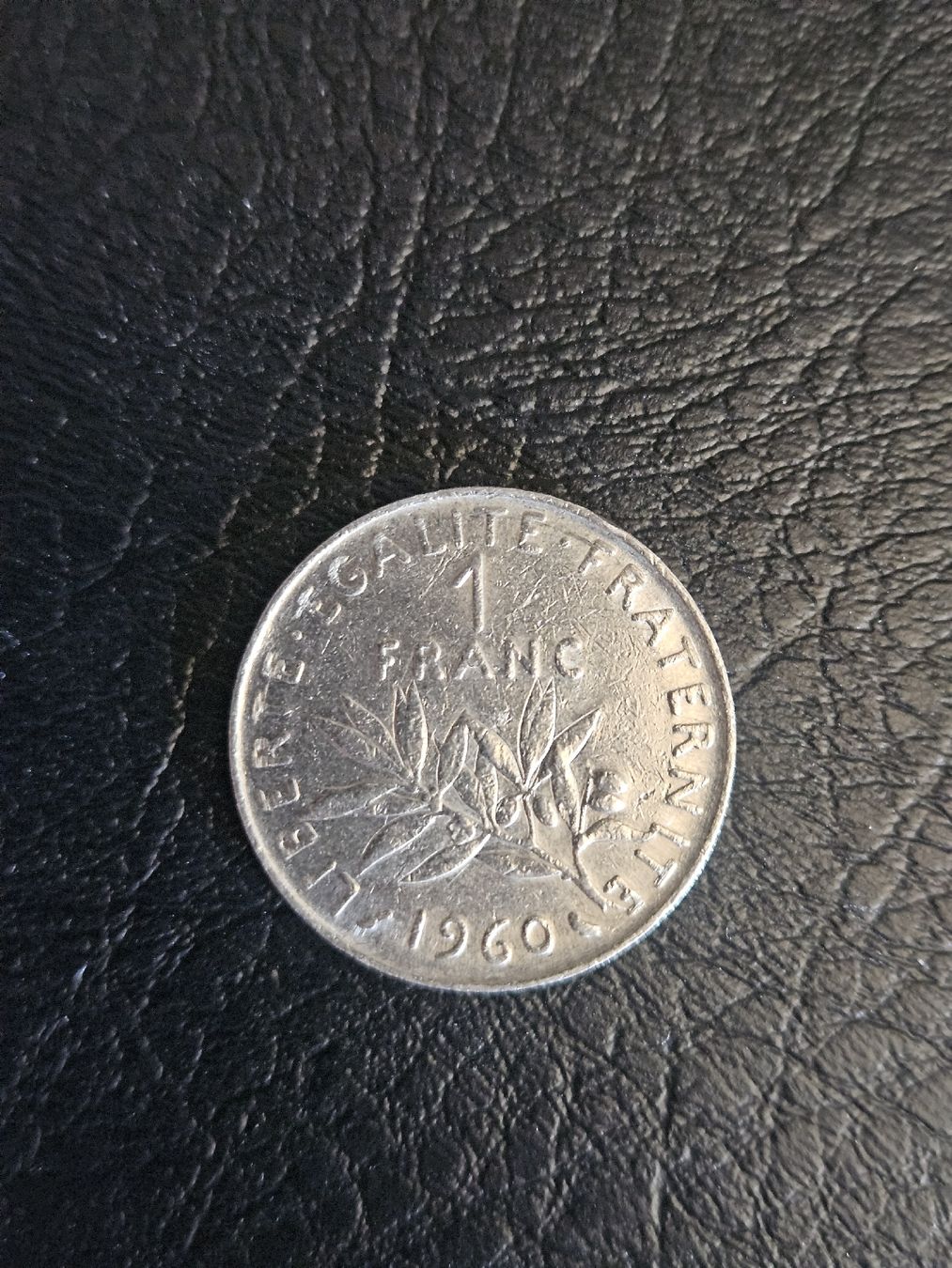 Tutti le monete: Pièce 1 Franc Francaise de 1960 – Usato da Vétroz venduto da sas_yln5