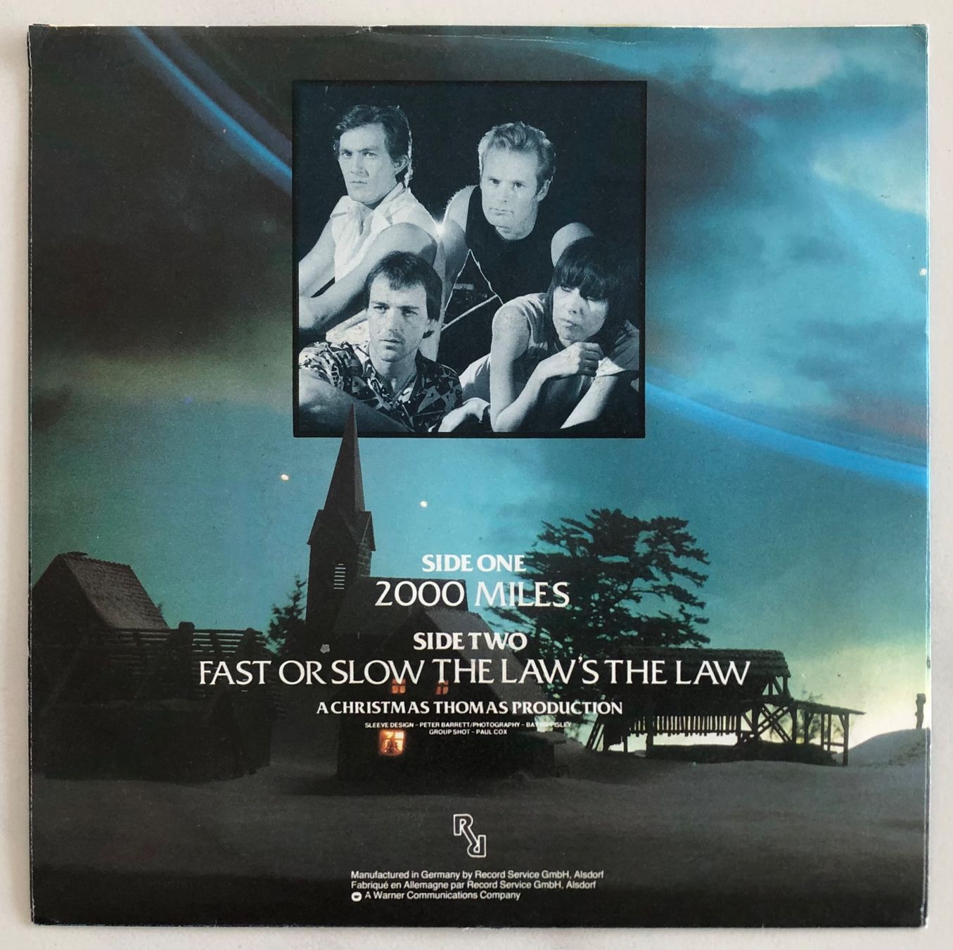 Dischi in vinile: PRETENDERS - 2000 MILES – Usato da Poliez-Pittet venduto da Newtown-Records 1