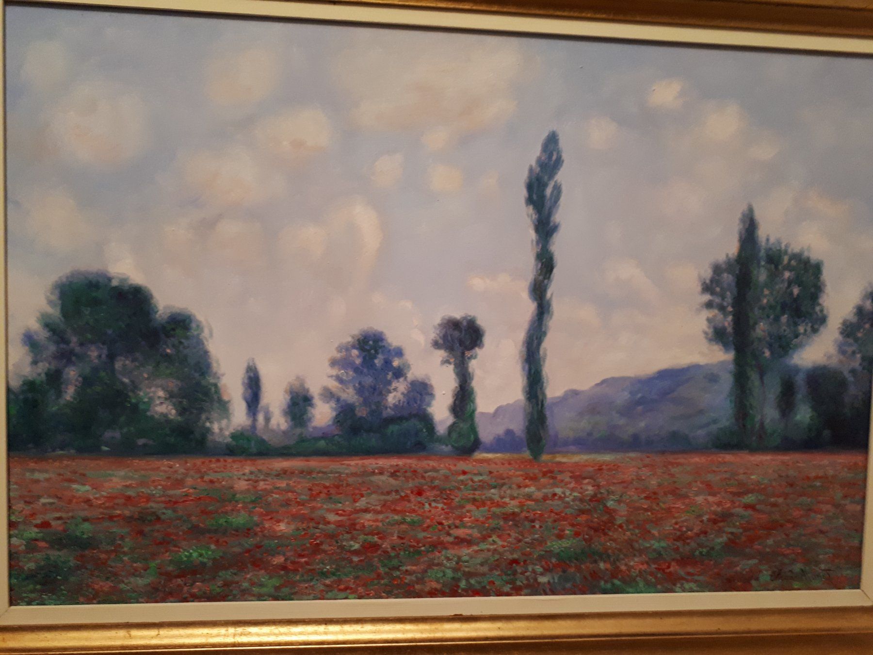 Dipinti: Mohnfeld in Giverny Claude Monet – Usato da Caslano venduto da rajinta 1