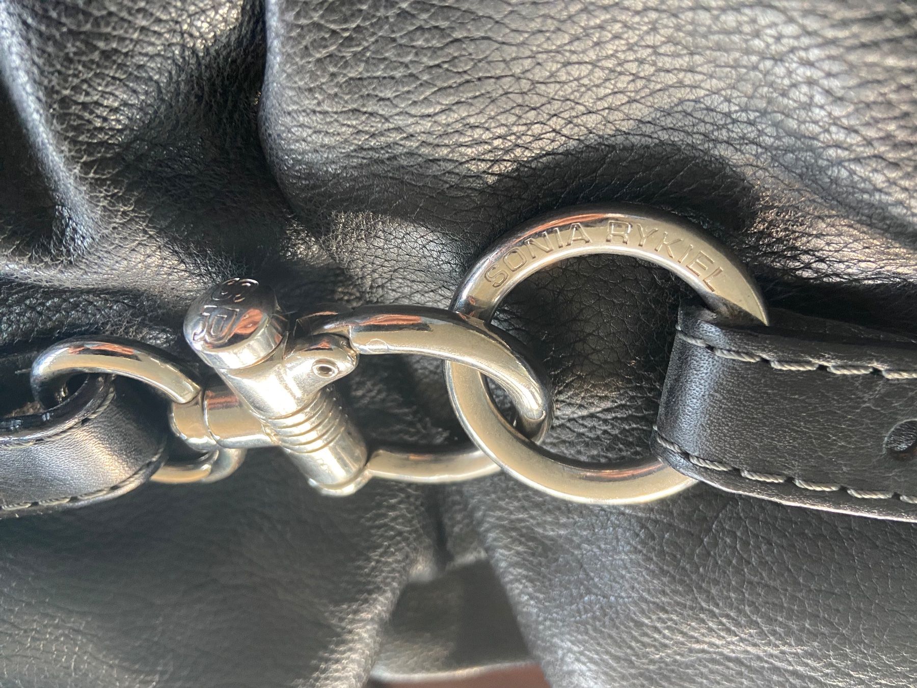 Sonia Rykiel Borse da donna: Sonia Rykiel Ledertasche schwarz – Usato da Zug venduto da bof03 4