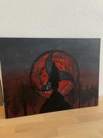 Gemälde Naruto Sharingan Itachi 90x70