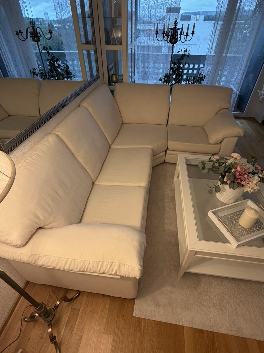 Divani: Ecksofa weiss – Usato da Worblaufen venduto da hom_kww8 2