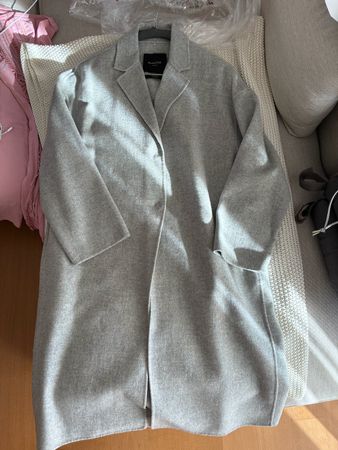 Handmade Mantel aus Wolle 69% Massimo Dutti (Oversize)