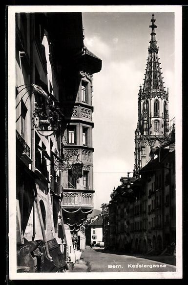 Cartoline postali: AK Bern, Kesslergasse – Usato da Berlin venduto da bartko-reher