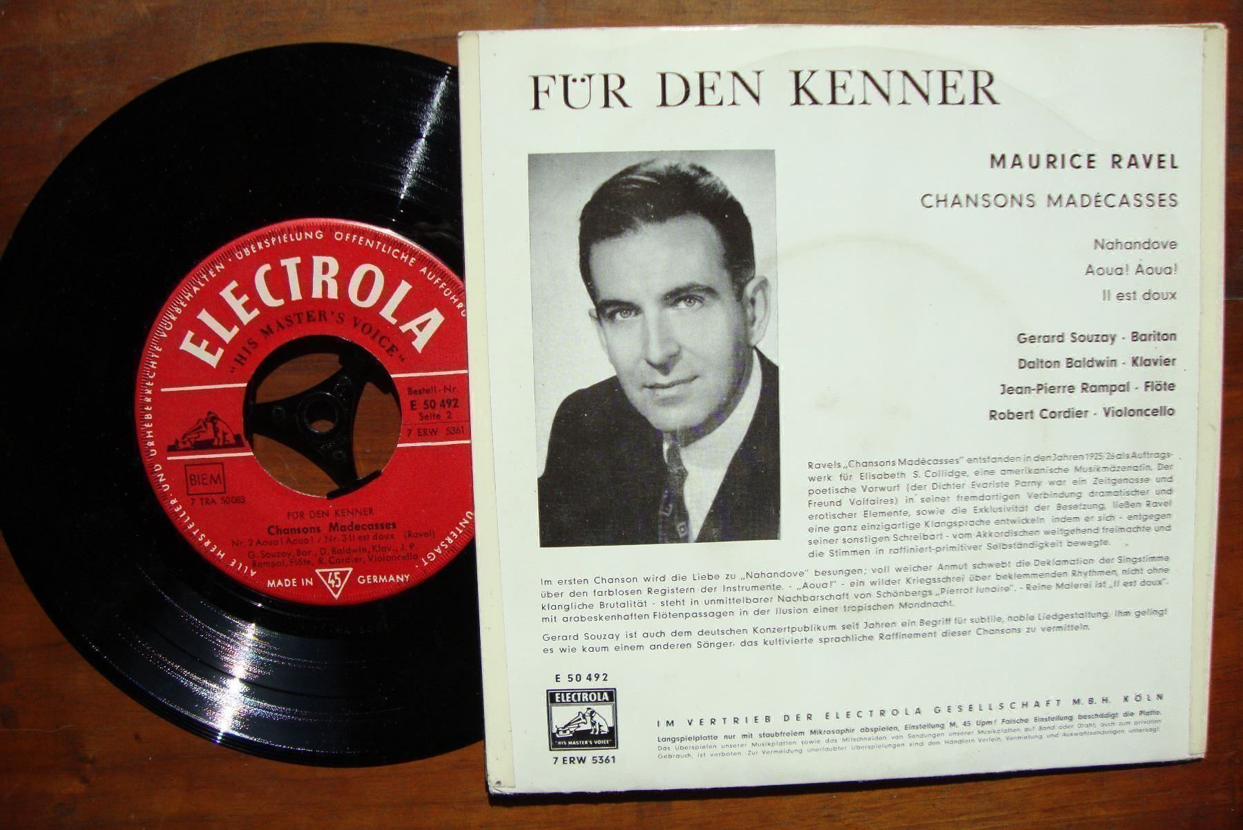 Dischi in vinile: MAURICE RAVEL – Usato da Bern venduto da Uli_10_11 1