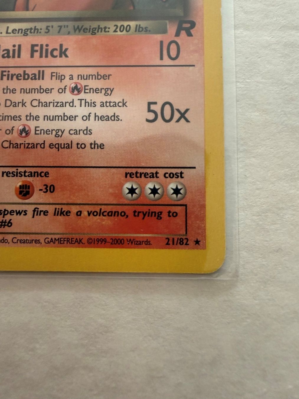 Pokémon Carte collezionabili: Pokemon Dark Charizard 21/82 Team Rocket Englisch – Usato da Chiggiogna venduto da MEMA-INVEST 4