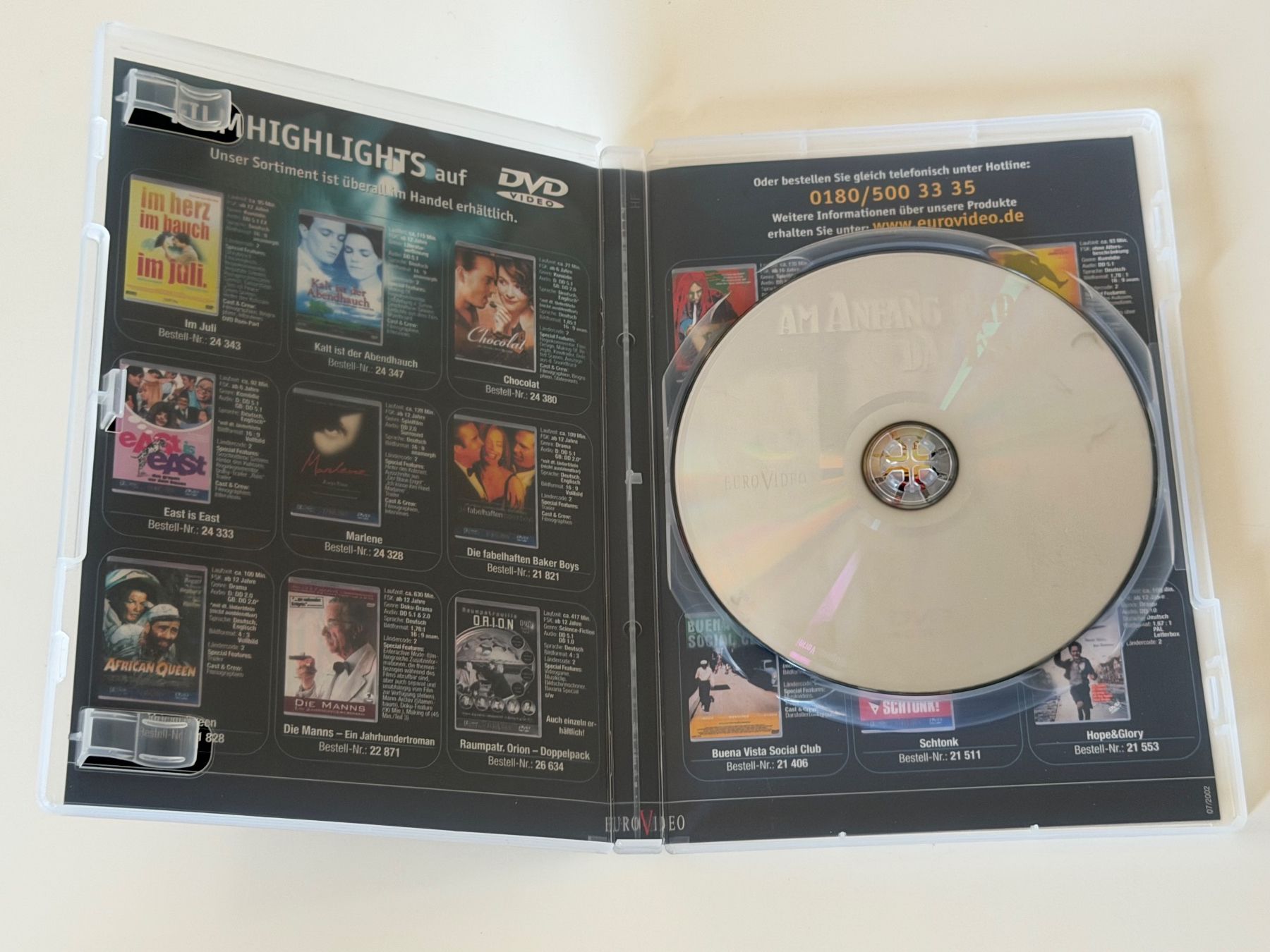 Tutti i DVDs: DVD Am Anfang war das Feuer – Usato da Altstätten SG venduto da sheamus 2