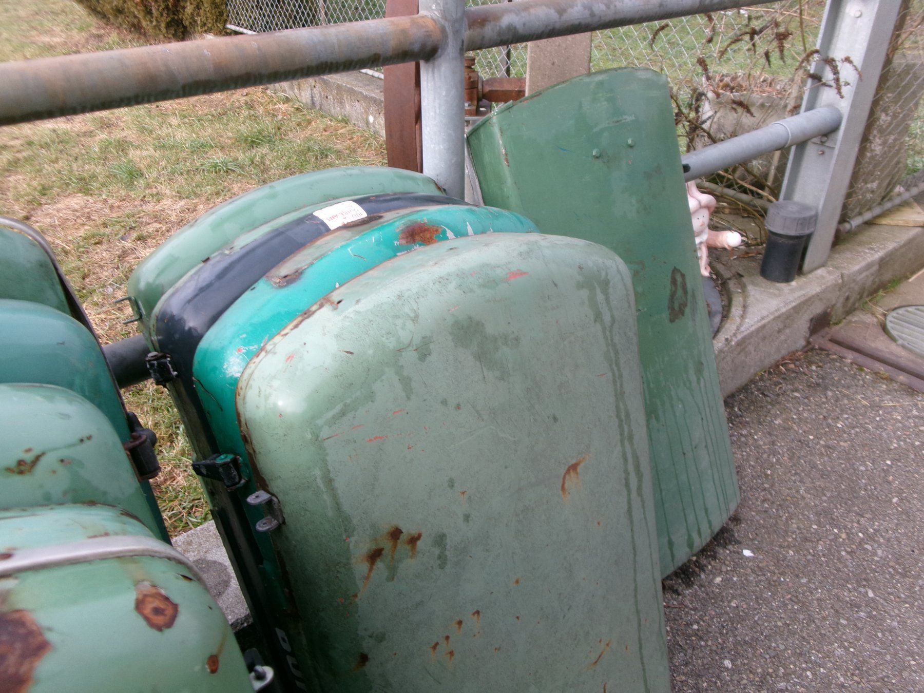 Bührer Trattori: Bührer -Traktoren  - Motorhaube -Deckblech - – Usato da Eschenbach SG venduto da GM-29 5