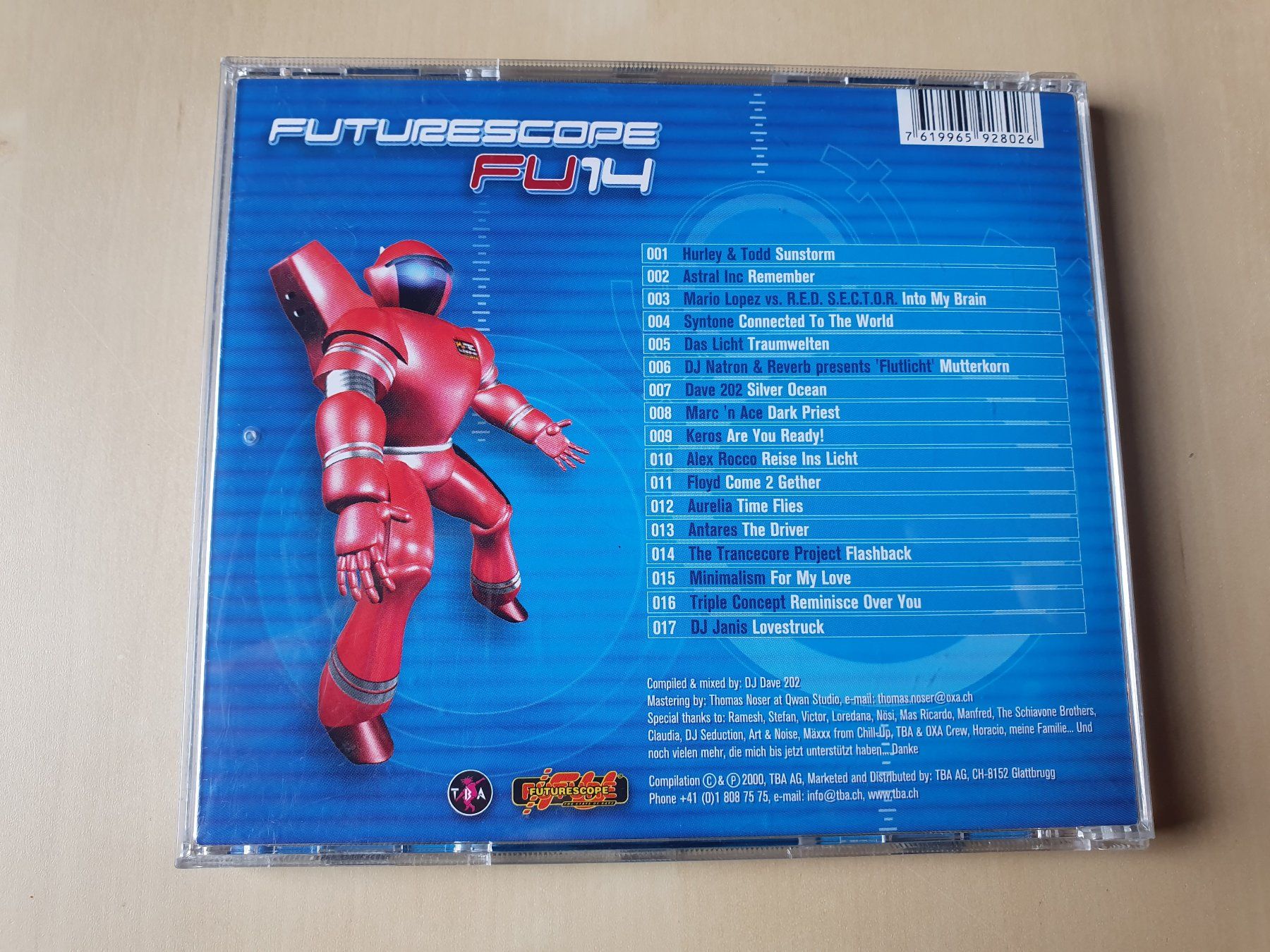 CD: Futurescope 14 – Usato da Stansstad venduto da collectorsshop 1