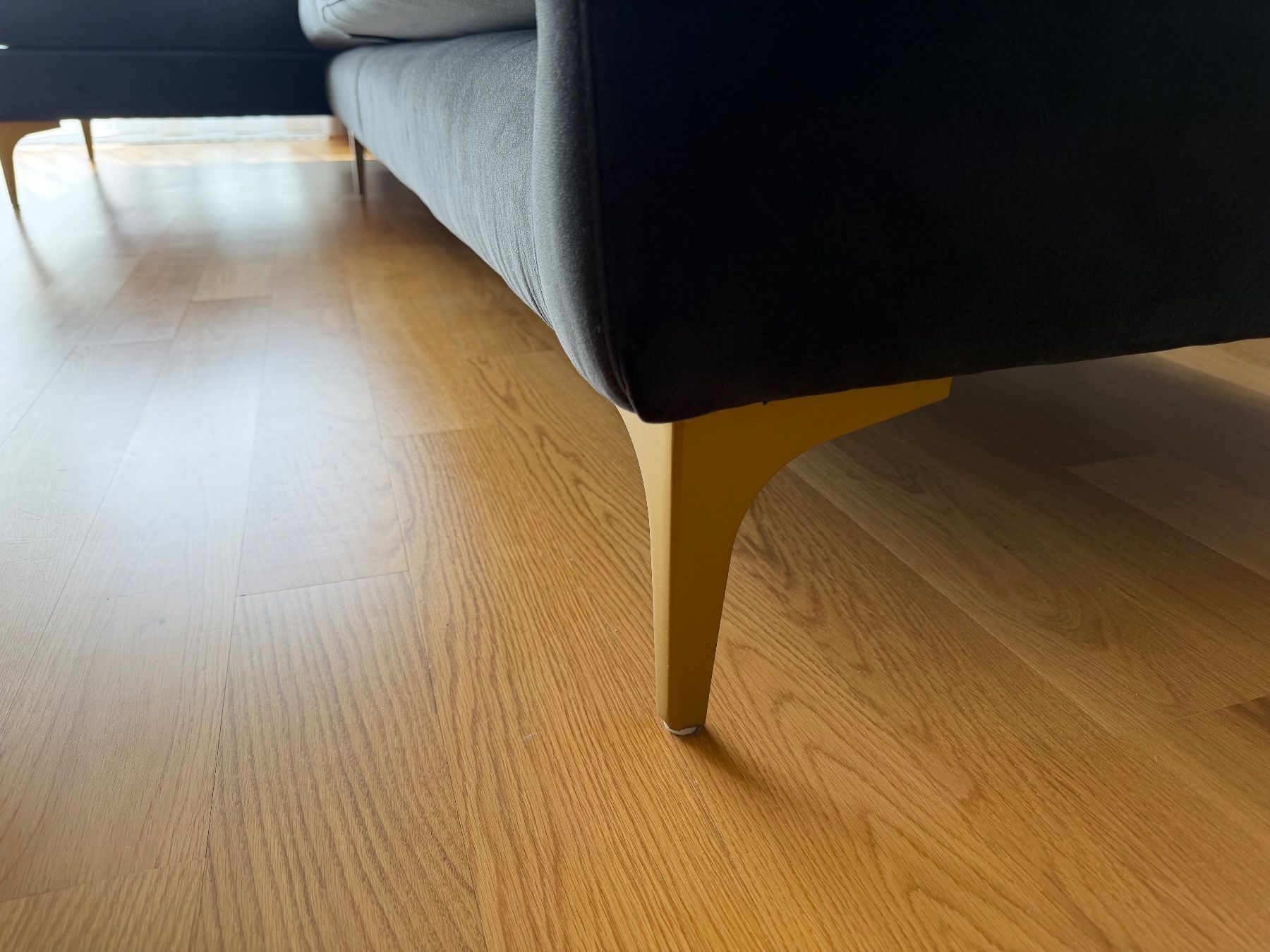 Sofacompany Divani: Blaues Sofa mit Samtbezug von der Sofacompany – Usato da Berikon venduto da espryte 8