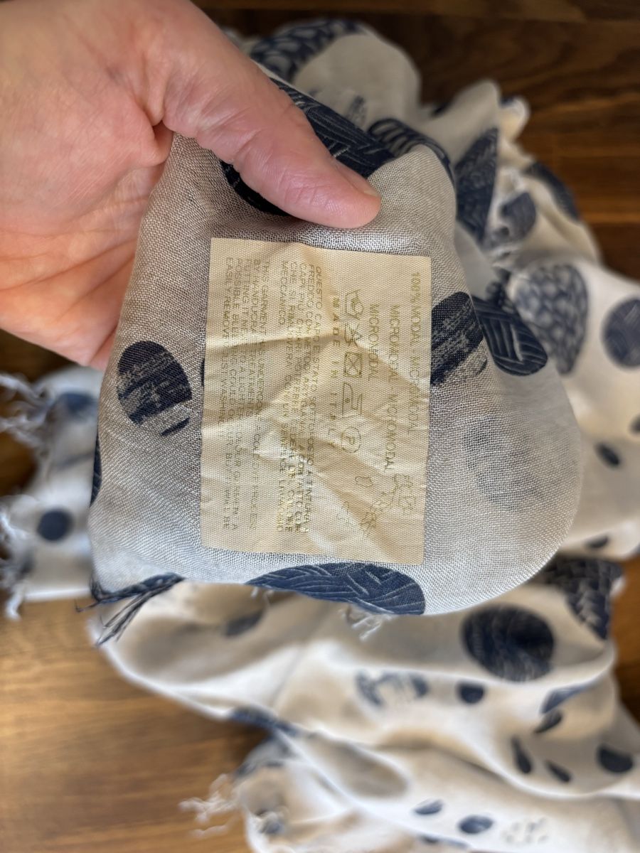 Foulard & Sciarpe: Foulard grau/weiss/blau - NEU!!!! – Nuovo (secondo la descrizione) da Zürich venduto da FedeSara 1