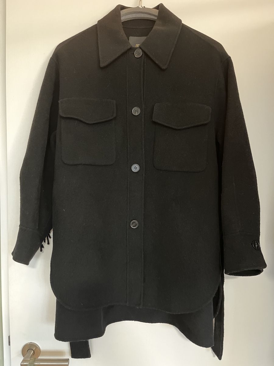Maje Giacche: Maje Winter Jacke mit Fransen, Grösse 34/XS – Usato da Bäretswil venduto da evi-ta 4