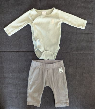 Baby WickelBody und Hosen, LittleOne. Grösse 56