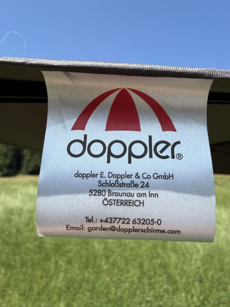 Sonnenschirme: Sonnenschirm Doppler Anthrazit  guter Zustand – Gebraucht aus Rotkreuz von GoldHeinz 9