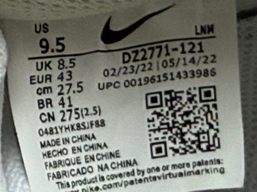 Nike Scarpe da uomo: Nike Air Force 1 Low White Rattan gr 43 – Nuovo (secondo la descrizione) da Muhen venduto da mauyo 6