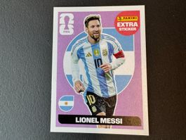 Panini Lionel Messi + Extra Sticker +