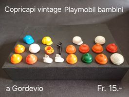 Playmbil vintage, copricapi per bambini