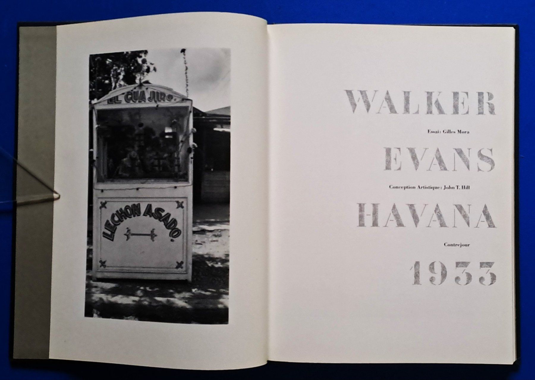 Bücher: WALKER EVANS: HAVANA 1933. EA 1989 Paris. – Gebraucht aus Zürich von archiphil 3