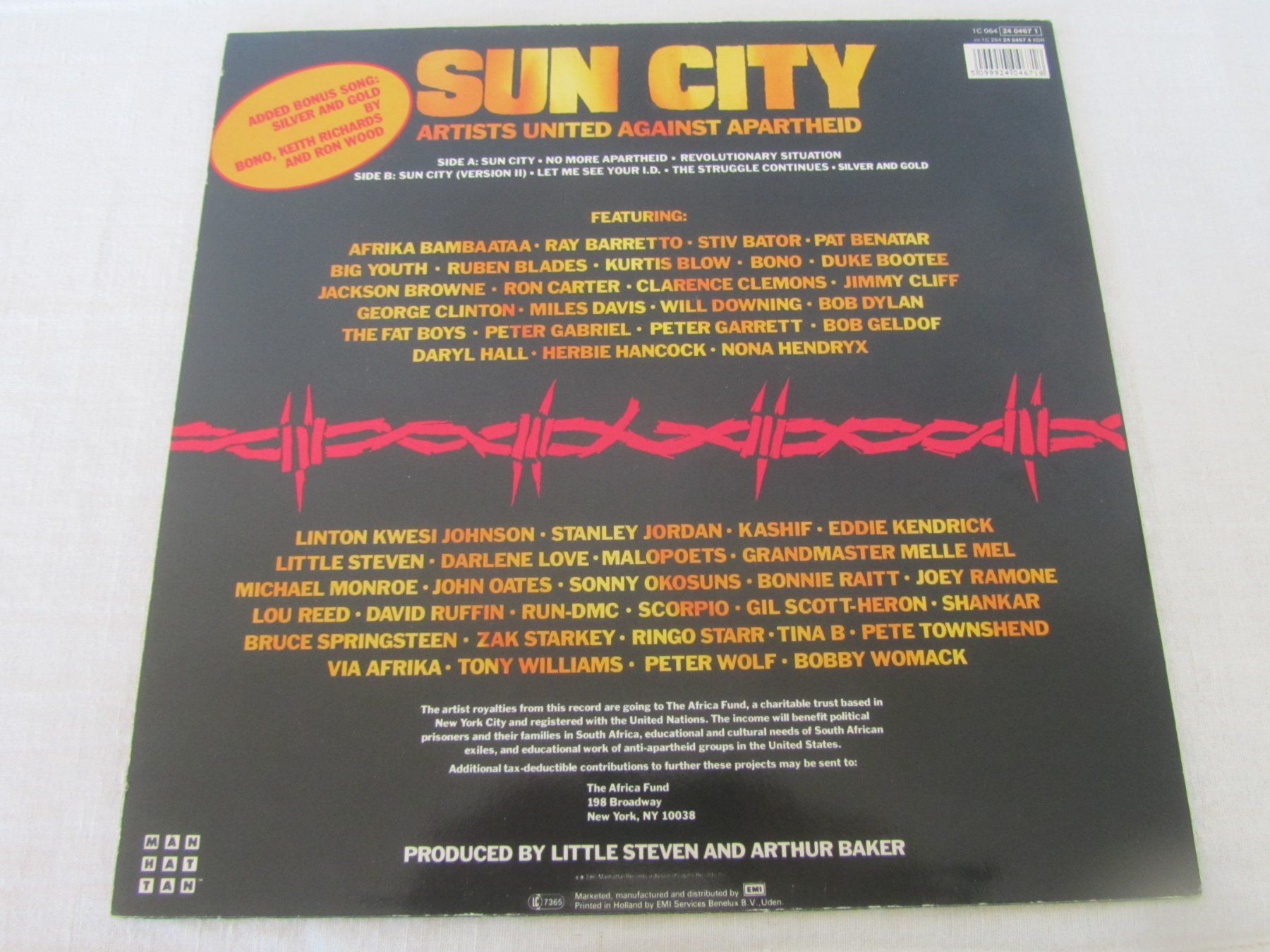 Vinyles: SUN CITY – D'occasion à Seengen par mikelele 3