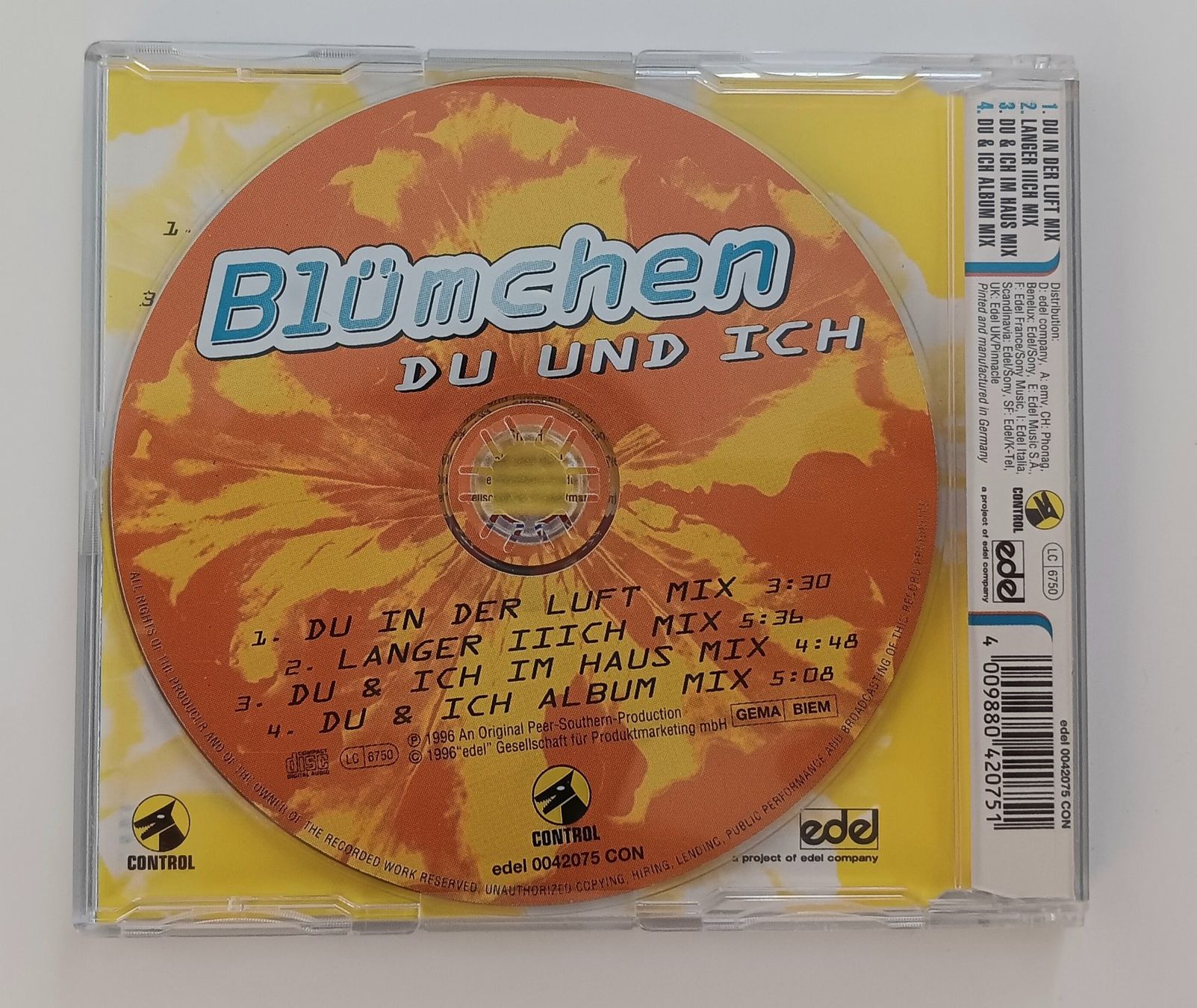 CD: Blümchen - MAXI CD Du und Ich  -  RAR NEUWERTIG – Nuovo (secondo la descrizione) da Aarau venduto da Yeeaaah 1