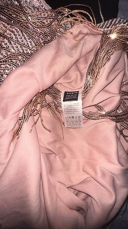 Vestiti: Pailletten Kleid Rosa/Gold – Usato da Felben-Wellhausen venduto da ale_y7hx 3