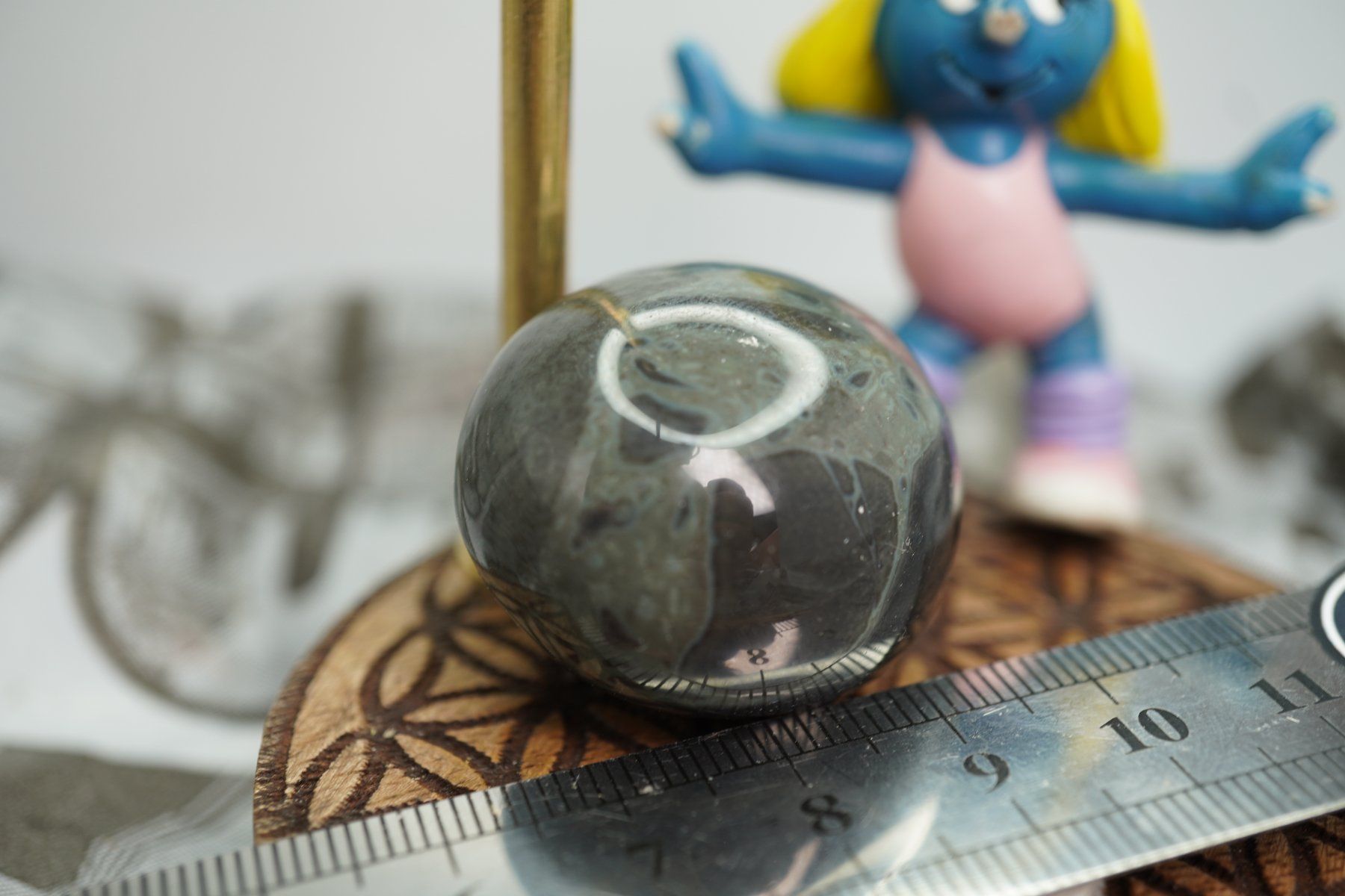 Minerali & Pietre curative: Spiderweb Obsidian Mexico   Rarität    ab 10.- – Nuovo e nell'imballaggio originale da Eschenbach SG venduto da topstone 3