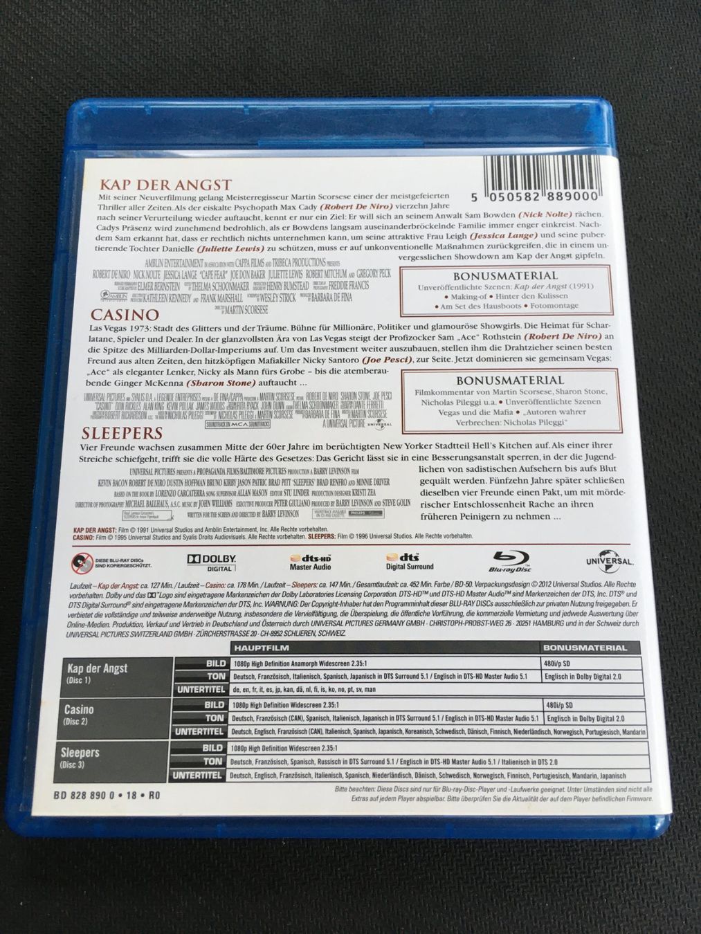 Tutti i DVDs: Robert de Niro Collection [Blu-ray] – Usato da St.Gallen venduto da MedienJoe 1