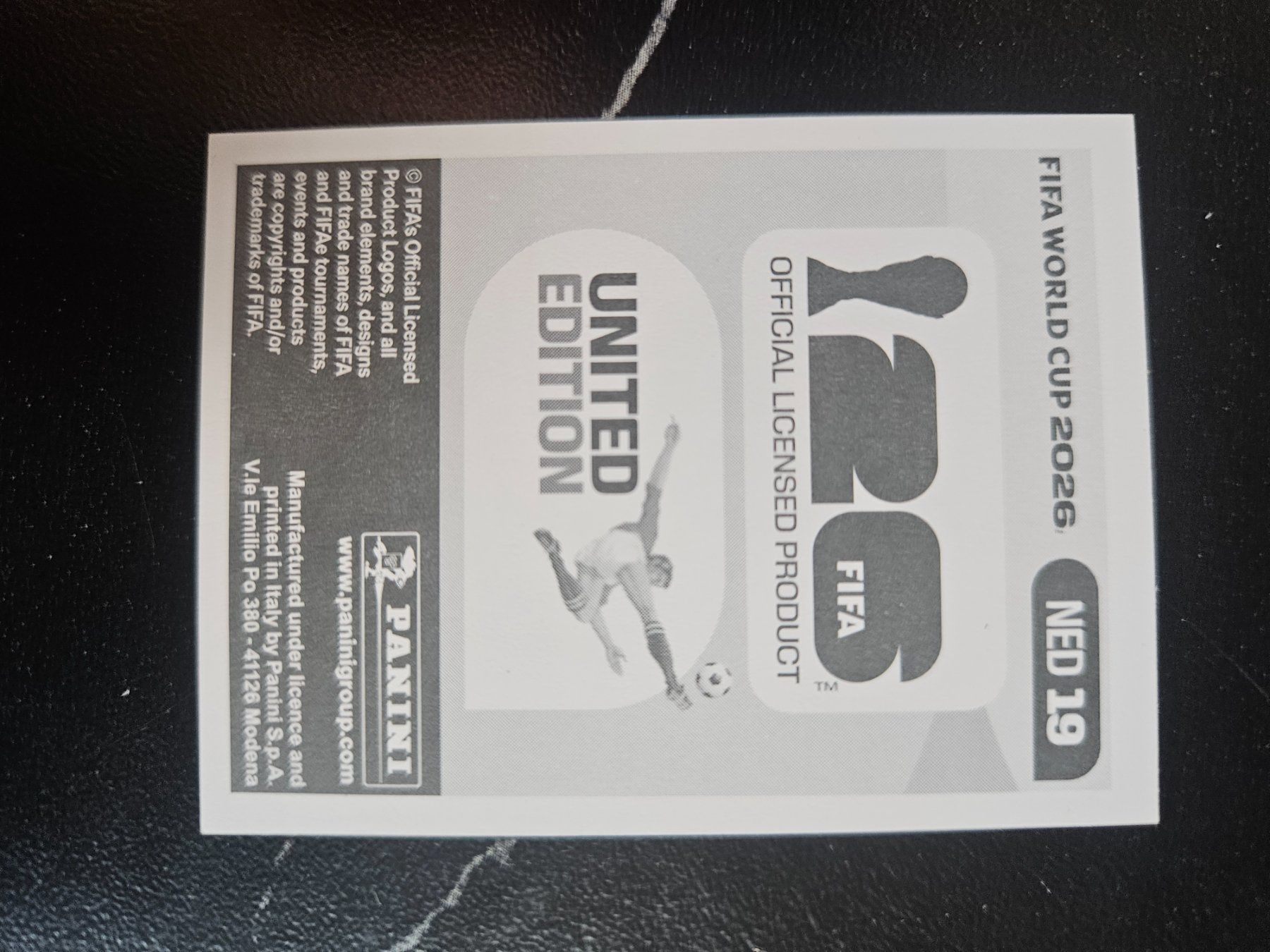 Panini Cartes à collectionner: NED 19 – D'occasion à Würenlingen par Dinli 1