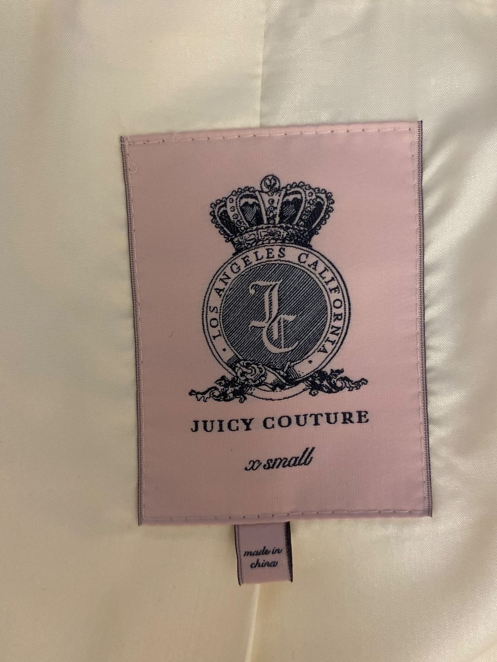 Juicy Couture Cappotti: Juicy couture weisser Halbmantel / Jacke – Nuovo (secondo la descrizione) da Zürich venduto da nadine_elle 4