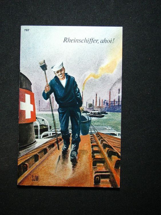 SJW 787 Paul Eggenberg Rheinschiffer, ahoi! 2. Aufl. 1963 Kaufen auf