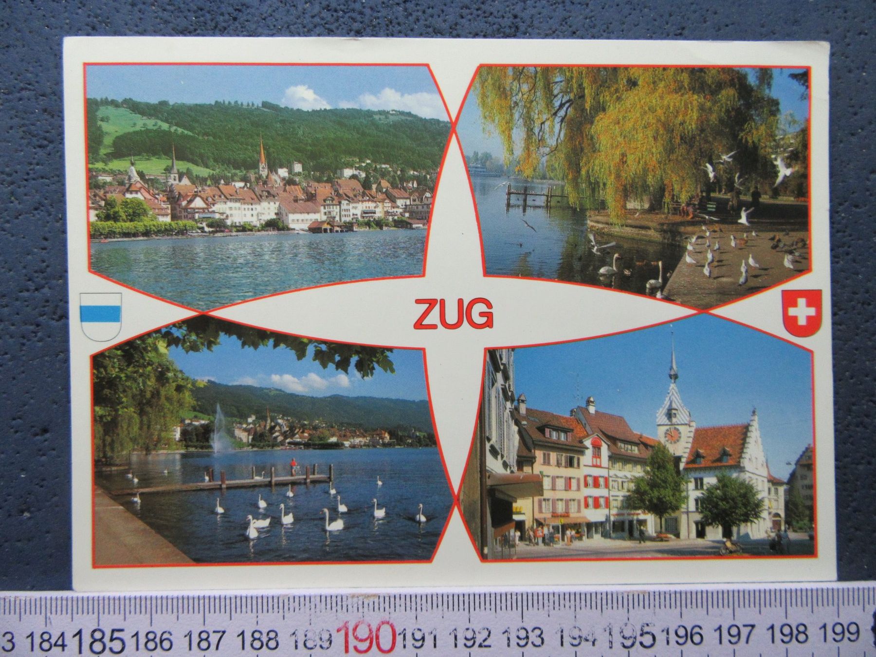 Cartoline postali: ZUG AK ZG – Usato da Ettingen venduto da Hausi4711