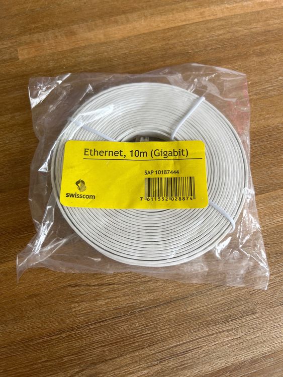 Ethernet Kabel 10m | Kaufen auf Ricardo