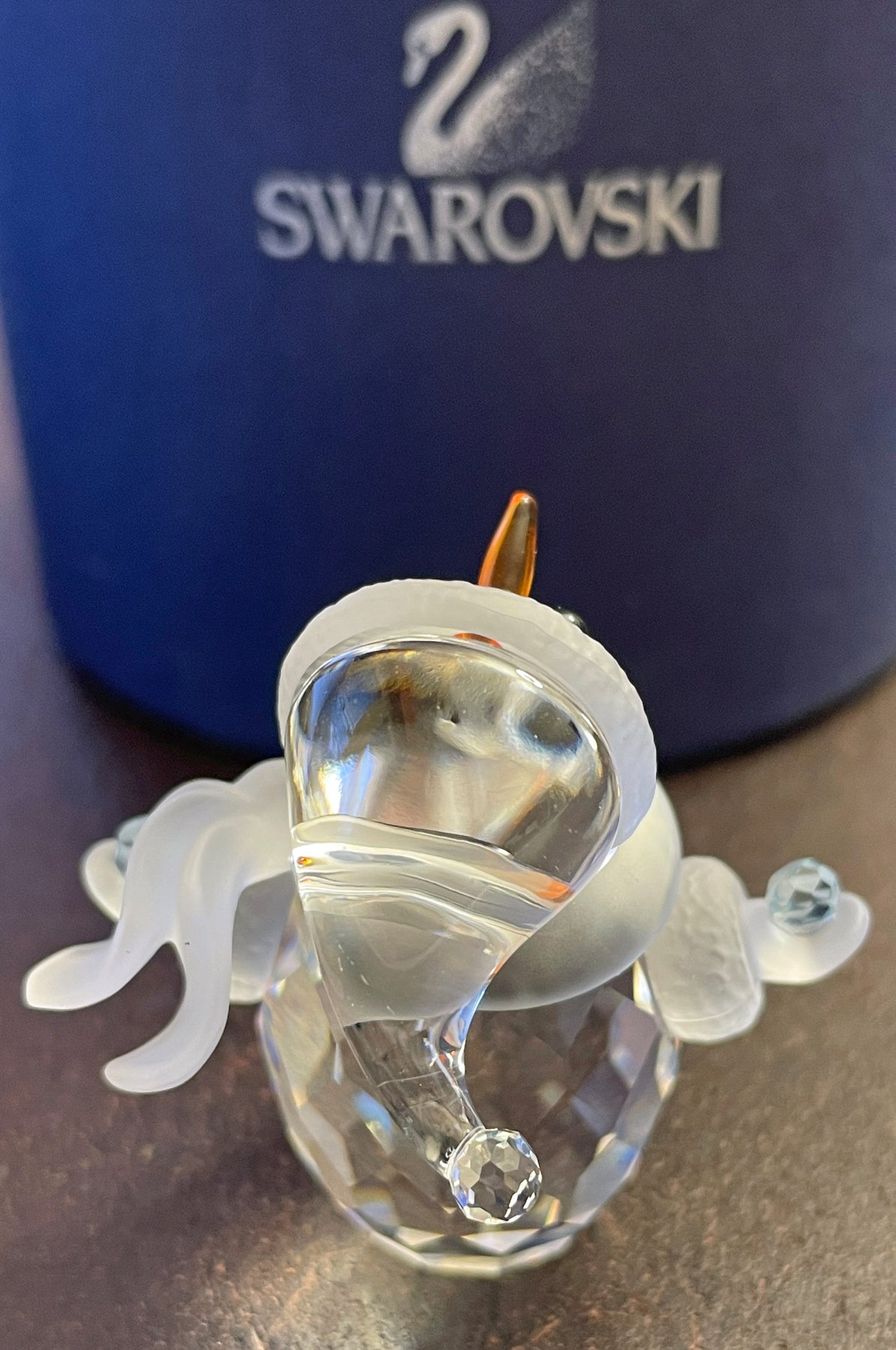 Swarovski Statuette: Swarovski Schneemann 4 cm mit Schneeball – Nuovo e nell'imballaggio originale da Chur venduto da elifornico 2