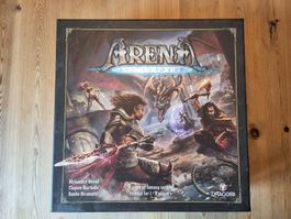 Arena the Contest mit Erweiterungen und Kickstarter Zubehör