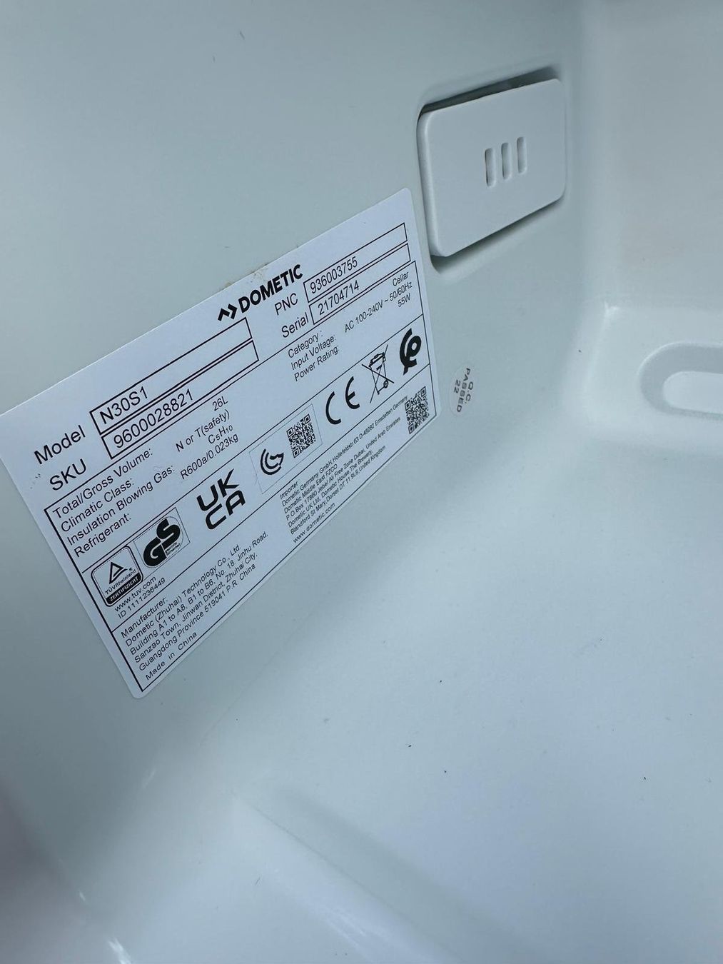 Frigoriferi: Minibar Dometic RH 430 NTE – Usato da Spreitenbach venduto da Space_X 6