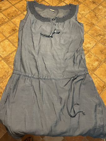 Esprit chic abito di viscosa-foderato cotone S/M-nuovo
