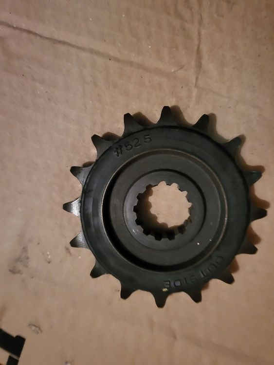 KETTE DID KETTENRAD KRANZ +2 17-43-525 Für KAWASAKI 1000 ZX10R NINJA 2008-2010
