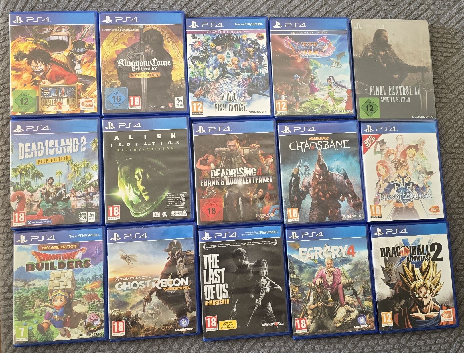 Sony Giochi: 15x PS4 Spiele Packet – Usato da Thun venduto da Vtecinside999