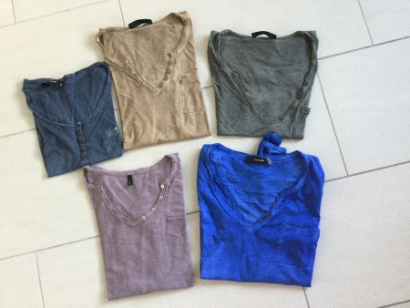 5 T-shirt von Hallhuber und Benetton 3 x NEU für je 10.00